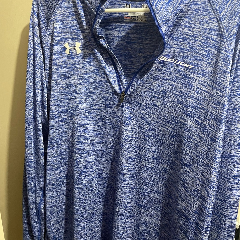 Under Armour Blue Quarter-Zip Sweatshirt
